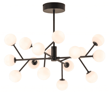 Sputnik Ceiling Light - Charcoal Grey