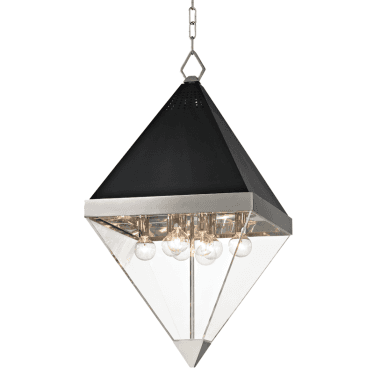 Coltrane 8 Light Pendant - Polished Nickel