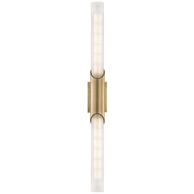 Hudson Valley Lighting Hudson Valley Lighting Pylon 2 Light Wall Sconce Light - Aged Brass