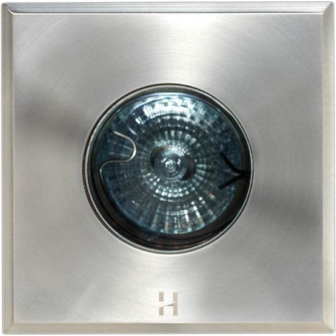 Hunza Outdoor Lighting Hunza Outdoor Lighting Eave Light GU10 Square - stainless steel- MAINS