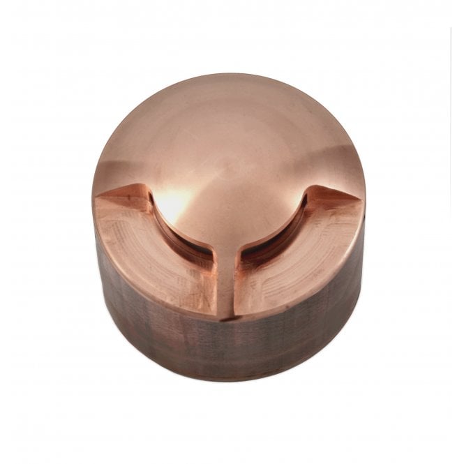 Hunza Outdoor Lighting Hunza Outdoor Lighting Pure LED Path Light Surface Mount 2 Facet 180° - Copper - Low Voltage