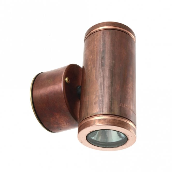 Hunza Outdoor Lighting Hunza Outdoor Lighting Pure LED Pillar Light Retro - Copper - Mains