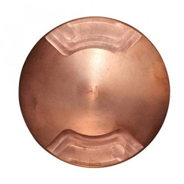 Pure LED SLIM Recessed Path Light 2 Facet Opposites - Copper - Low Voltage