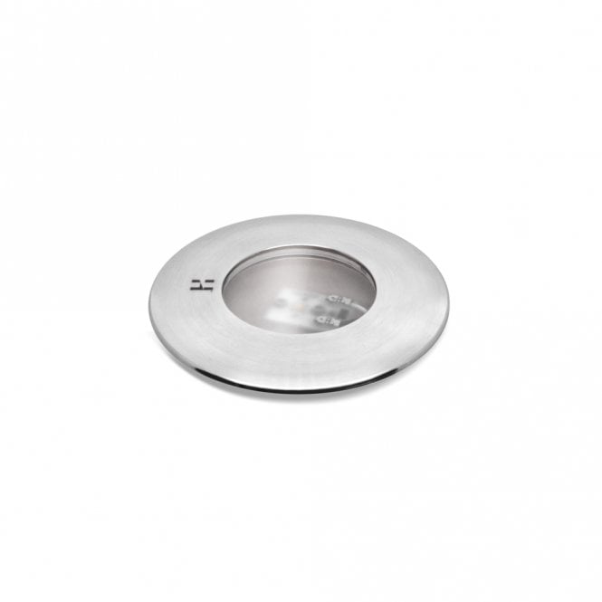 Hunza Outdoor Lighting Hunza Outdoor Lighting Pure LED SLIM Recessed Round Light - Stainless Steel - Low Voltage