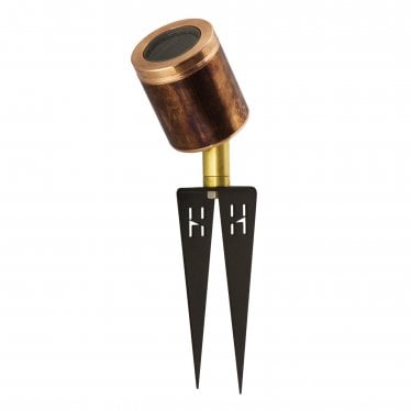 Pure LED Stake Spot Adjustable - Copper - Low Voltage