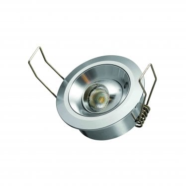 Pure LED Tilting Eave Light 3W - Stainless Steel - Low Voltage