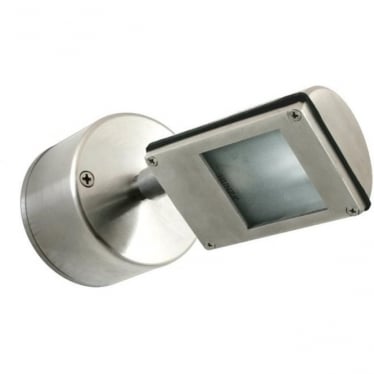 PURE LED Wall Wash Spot Retro- Stainless Steel - MAINS