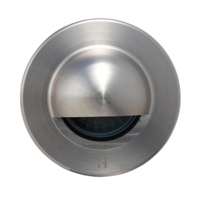 Hunza Outdoor Lighting Hunza Outdoor Lighting Step Light Solid Eyelid GU10 - Stainless Steel - Mains