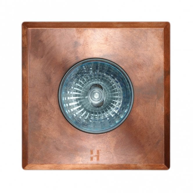 Hunza Outdoor Lighting Hunza Outdoor Lighting Step Light Square - Copper - Low Voltage