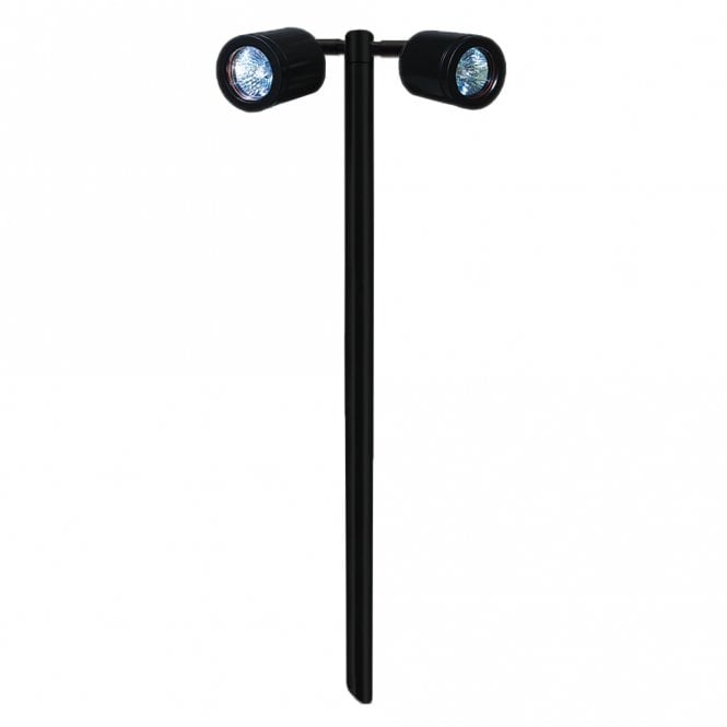 Hunza Outdoor Lighting Hunza Outdoor Lighting Twin Pole Light - Powder Coat - Low Voltage