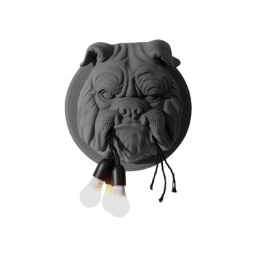 Amsterdam Bulldog Wall Lamp - Matt Grey