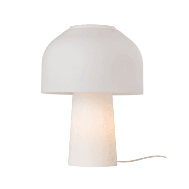 Lilly Table Lamp - Frosted White Glass