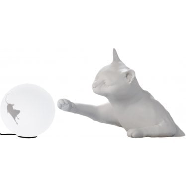 Maoo Cat Table Lamp - Matt White