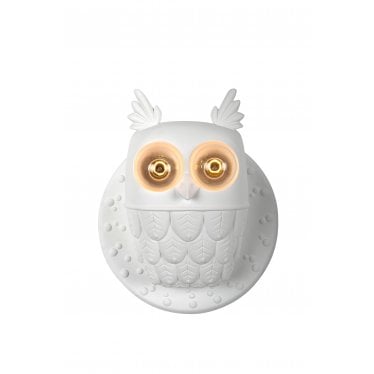 Ti-Vedo Owl Wall Lamp - Matt White