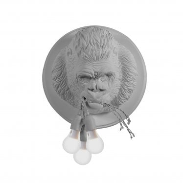 Ugo Rilla Gorilla Wall Lamp - White