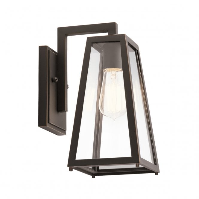 Kichler Kichler Delison Single Small Wall Lantern - Rubbed Bronze