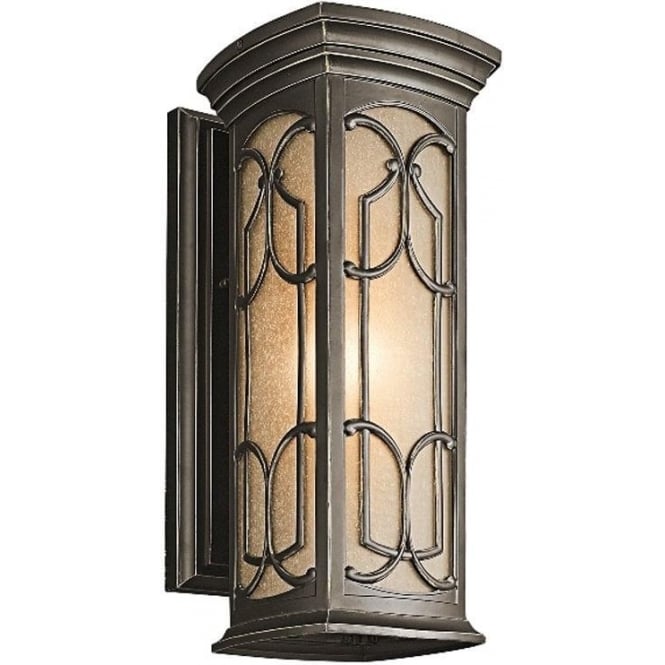 Kichler Kichler Franceasi Single Medium Wall Lantern - Olde Bronze