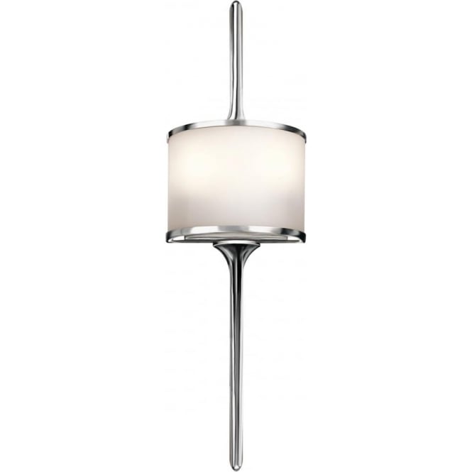 Kichler Kichler Mona 2 Light Small Bathroom Wall Light - Polished Chrome