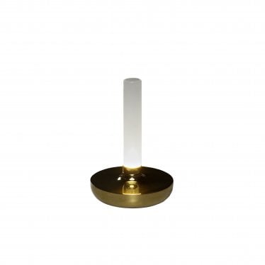 Biarritz LED Table Lamp with USB - Gold