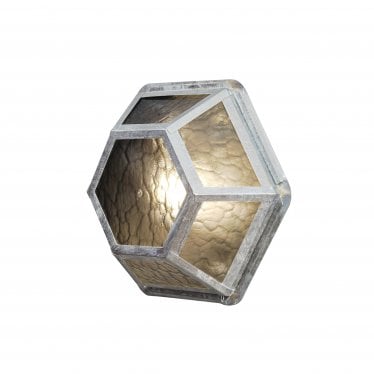 Castor Wall Light - Galvanised