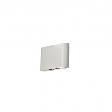 Chieri 11.5cm Oblong LED Wall Light - Matt White