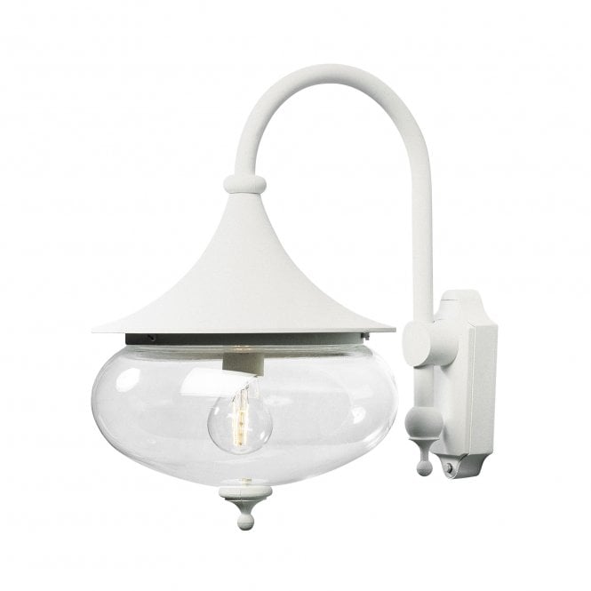 Konstsmide Konstsmide Libra Down Wall Light - Matt White