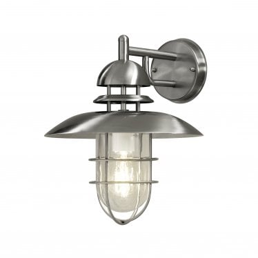 Sorrento Down Wall Light - Stainless Steel