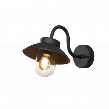 Vega Mini Wall Light - Matt Black