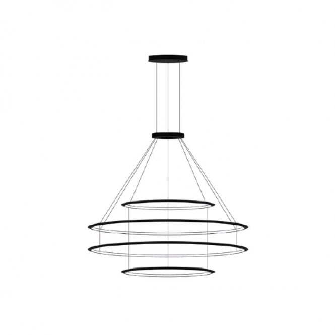 LedsC4 LedsC4 Circular 4 Ring 2000mm Pendant