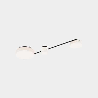 Spark 390mm Triple Flush Ceiling Light