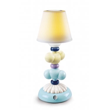 Cactus Firefly Table Lamp - Yellow & Blue