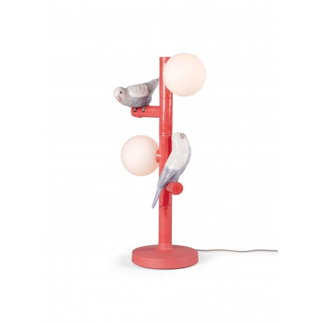 Lladró Lladró Parrot Table Lamp - Coral