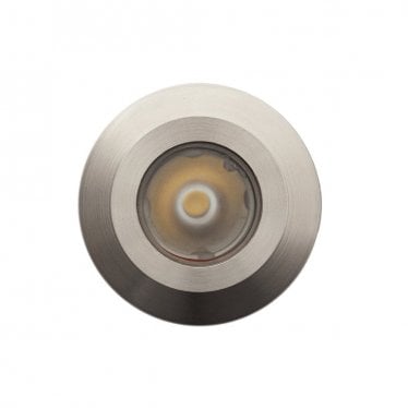 M1 Round Recessed - Stainless Steel - Low Voltage