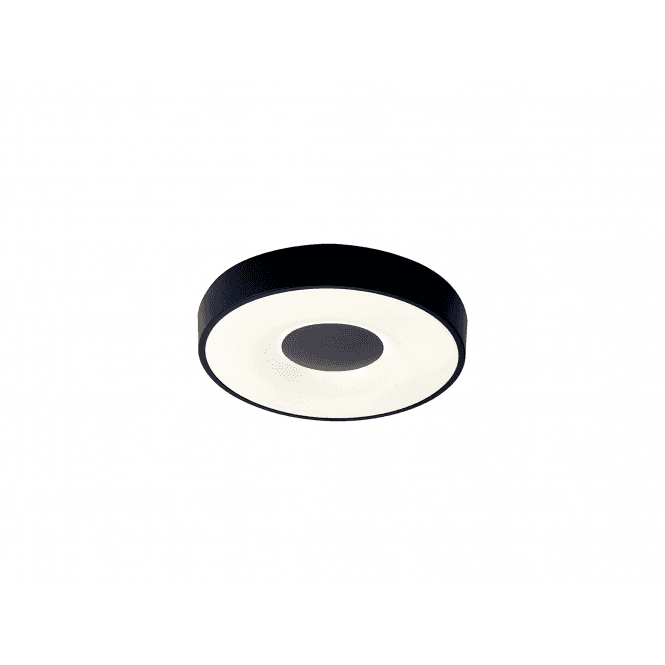 Mantra Mantra Coin Round Black LED Ceiling Light With Remote Control - 2700K-5000K