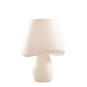 Cool 2 Light Table Lamp Outdoor White IP65