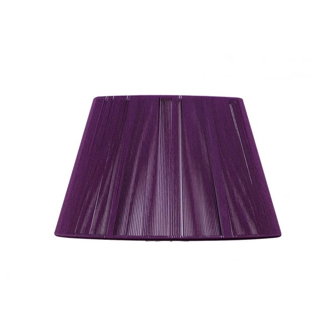 Mantra Mantra Silk String Shade - Aubergine 30cm - Shade Only