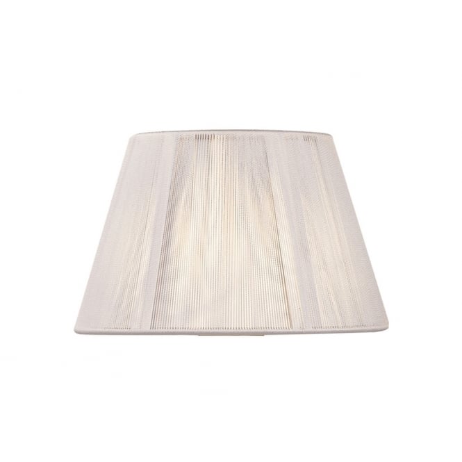 Mantra Mantra Silk String Shade - Ivory White 30cm - Shade Only