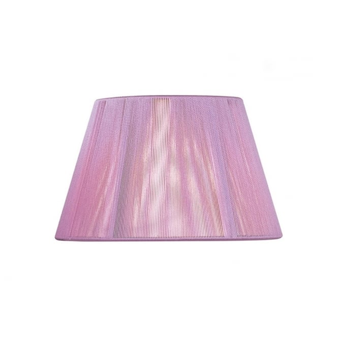 Mantra Mantra Silk String Shade - Lilac Pink 30cm - Shade Only