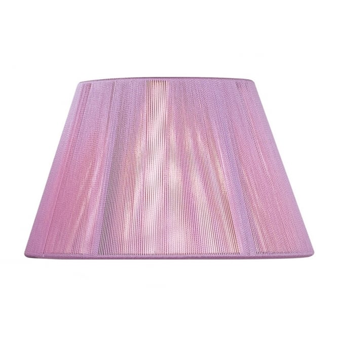 Mantra Mantra Silk String Shade - Lilac Pink 40cm - Shade Only