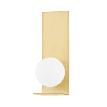 Lani 1 Light Wall Sconce Light - Aged Brass