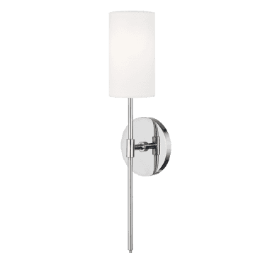 Olivia 1 Light Wall Sconce Light - Polished Nickel