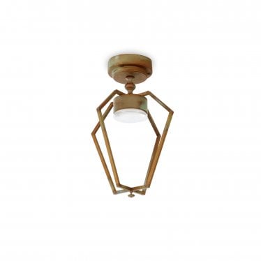 Gemstone Small LED Outdoor Ceiling Light