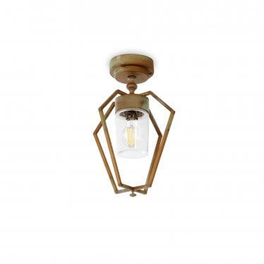 Gemstone Small Outdoor Ceiling Light