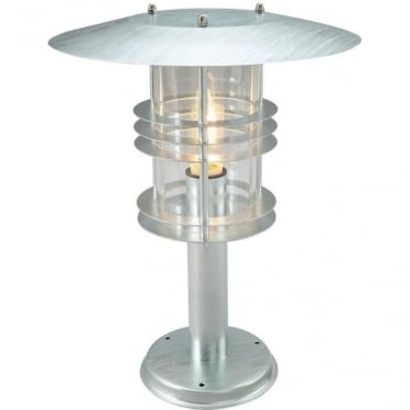 Stockholm Grande Single Pedestal - Galvanised