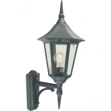 Valencia Single Up Lantern - Black