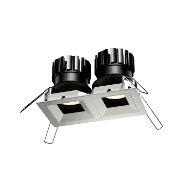 Riva Twin Adjustable Square Downlight