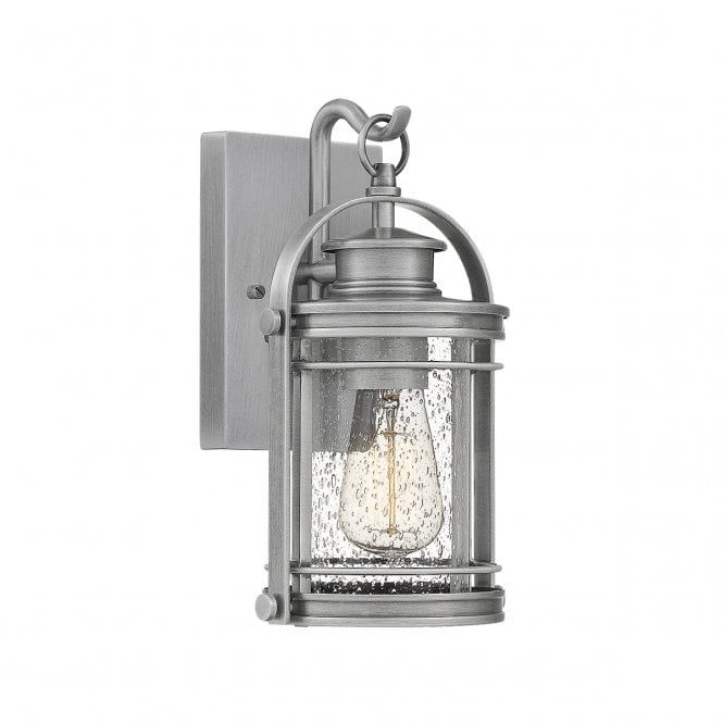 Quintiesse Quintiesse Booker Single Small Wall Lantern - Aluminium