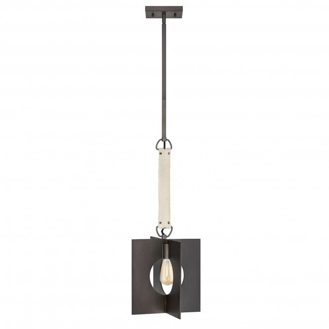 Quintiesse Quintiesse Ludlow Single Pendant - Brushed Graphite