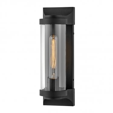 Pearson Single Medium Wall Lantern - Textured Black