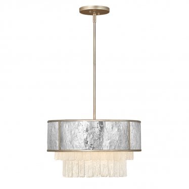 Reverie 4 Light Semi-Flush / Pendant - Champagne Gold